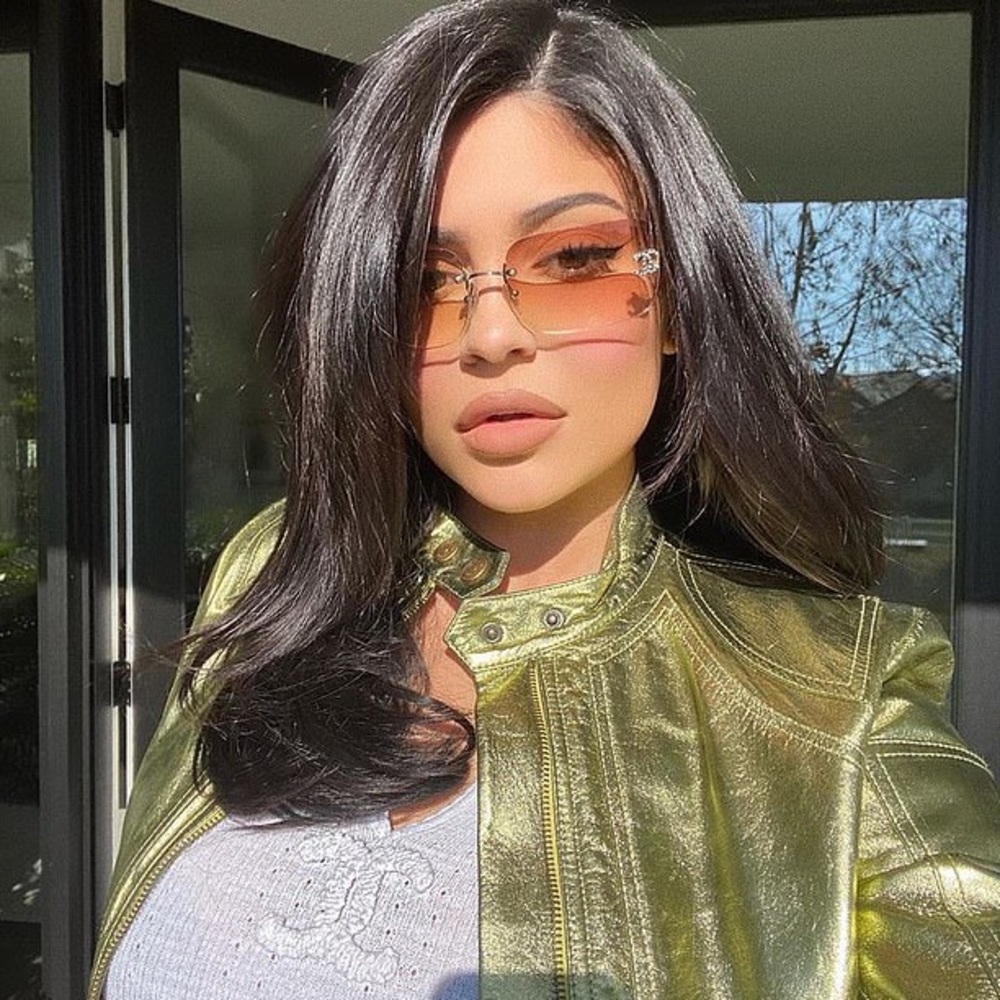 CHANEL CC Vintage rimless crystal logo sunglass